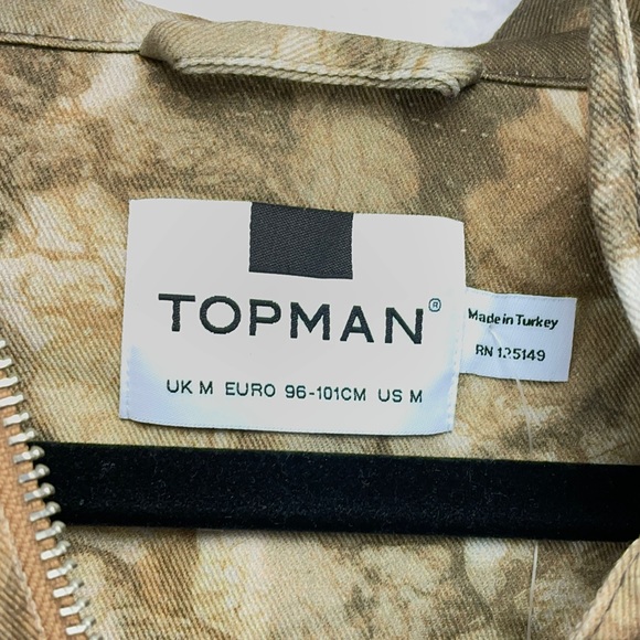 ✨Top Man Overshirt Fit Half Zip Hoodie New - Picture 2 of 4